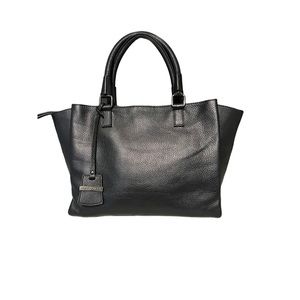 Asia Bellucci Genuine Leather Bucket Bag